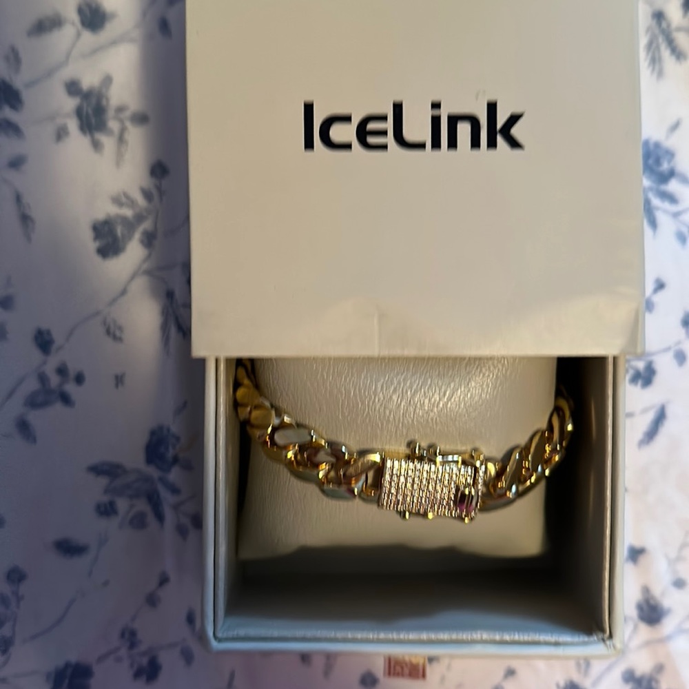 Icelink mens bracelet